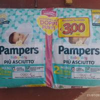 pannolini Pampers Baby-Dry – Taglia 2 - 12 pacchi
