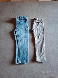 Set 2 pezzi leggings Losan e jeans Zara 92 cm 
