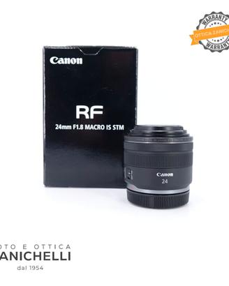 Canon RF 24 F/1.8 MACRO IS STM Usato (G703)