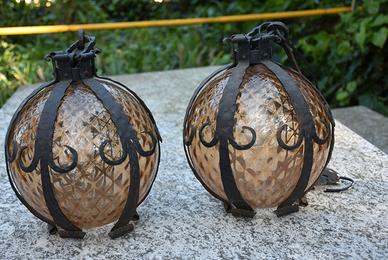 Lampioni in ferro battuto