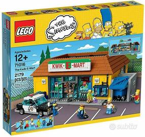 LEGO SIMPSON JET MARKET 71016 originale -nuovo-