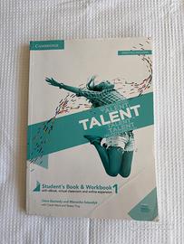 Libro inglese medie “talent” 1 e/o 2
