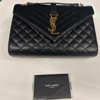 Borsa pochette nera firmata originale