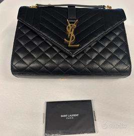 Borsa pochette nera firmata originale