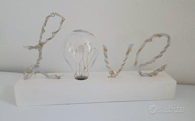 Lampada LOVE Maisons du Monde