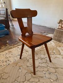 Set di 2 sedie in legno