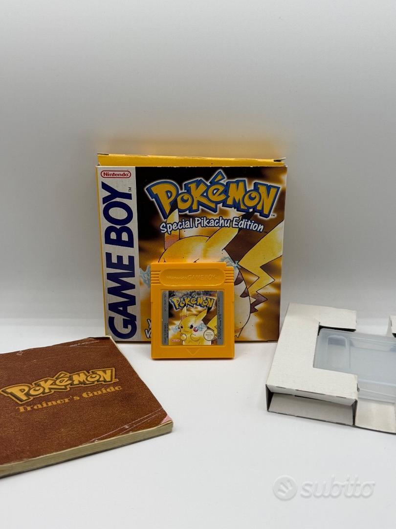 Buy Pokémon Yellow Version Special Pikachu Edition (Nintendo Game Boy, 1999) onl