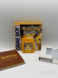 Pokémon Versione Gialla Yellow CIB Game Boy