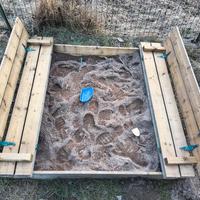 Sabbiera per bambini da giardino 