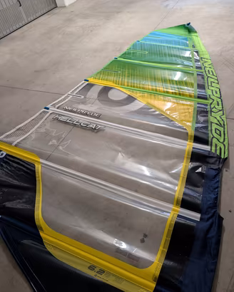 Neil Pride Hellcat 6.2 vela windsurf