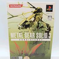 PS2 Metal Gear Solid 3 Subsistence Edizione Limita