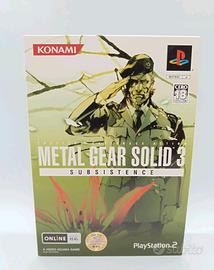 PS2 Metal Gear Solid 3 Subsistence Edizione Limita