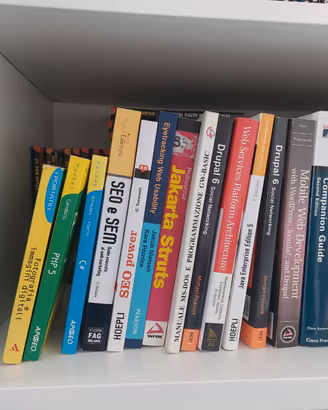 Lotto 20 manuali informatica Java, PHP, SEO, CCNA