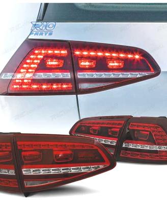 FANALI VOLKSWAGEN VW GOLF 7 12-17 LOOK GTI FRECCIA