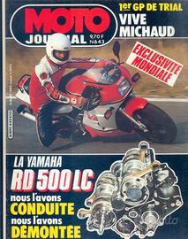 Rivista francese MOTO JOURNAL numero 643 del 1984