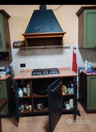 Mobile piano cottura  senza cappa e fuochi