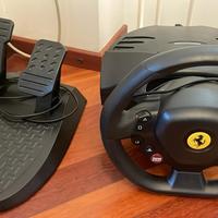 Volante + pedaliera Thrustmaster Ferrari- PS5 / PS