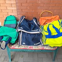 lotto zaini, borsoni, borse 