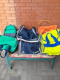 lotto zaini, borsoni, borse 