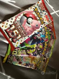 pokemom  set 4 booster  giapponesi