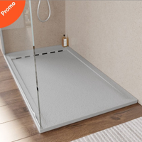 Piatto doccia mineralmarmo 80x140 grigio