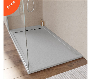 Piatto doccia mineralmarmo 80x140 grigio