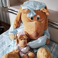 Peluche Cagnolone  con  Cagnolina 