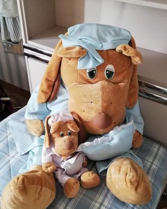 Peluche Cagnolone  con  Cagnolina 