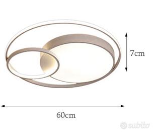 Plafoniere moderne a LED circolare in acrilico