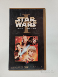 VHS Star Wars episodio I - La minaccia fantasma