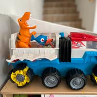 Dino patroler mezzo anfibio paw patrol