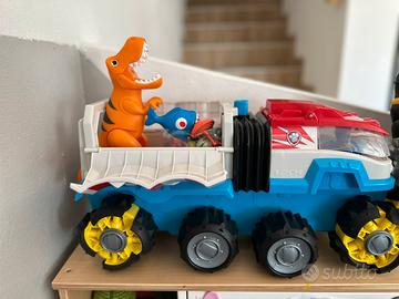 Dino patroler mezzo anfibio paw patrol