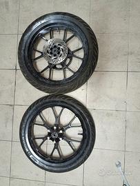 cerchioni con gomme per Aprilia RS/ derbi gpr