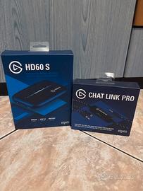 Elgato  HD60 S + CHAT LINK PRO