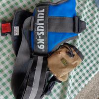 pettorina e sacchetto crocchette 