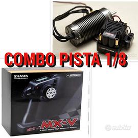 kit brushless e radio sanwa