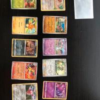 Carte Pokemon Olografiche con bustine trasparenti