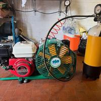 COMPRESSORE A BENZINA PER RICARICA BOMBOLE SUB