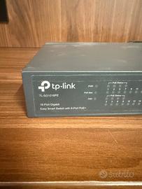Switch TP-Link TL-SG1016PE 16 porte Gigabit con 8