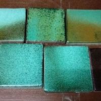 Mutina, piastrelle artigianali"Sfumato verde/bruno