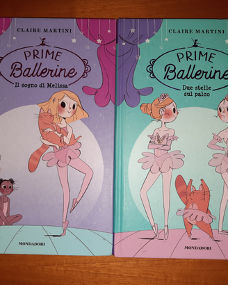 2 libri collana Prime Ballerine di Claire Martini