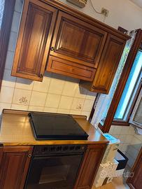 BLOCCO CUCINA GAS (forno, fornelli, cappa)