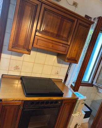 BLOCCO CUCINA GAS (forno, fornelli, cappa)