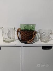 set porta ghiaccio vintage