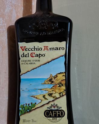 bottiglia amaro del capo 