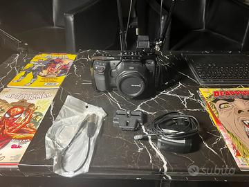 Blackmagic 6k + cage e cavi