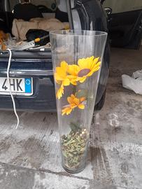 Vaso in vetro da terra