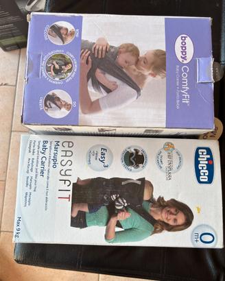 Marsupi porta bambino Chicco e Boppy