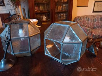 Lampadari montatura piombo