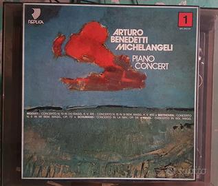 3 x LP Piano Concert Arturo Benedetti Michelangeli